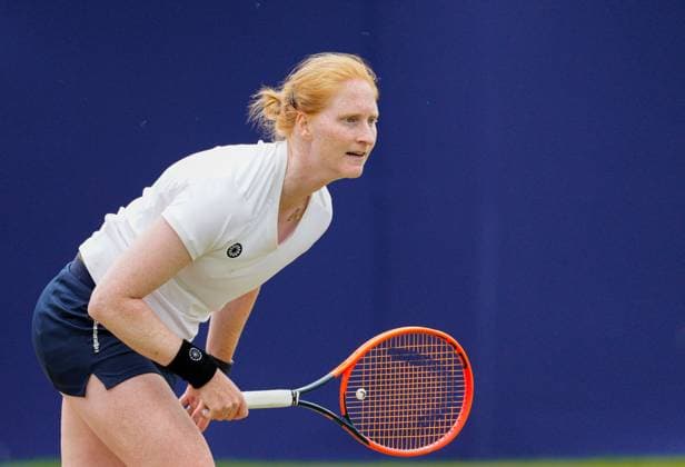 Winner Alison Van Uytvanck from Belgium Lexus Surbiton Trophy, Day 7, Tennis, Surbiton Racket & Fitness Club, London, UK - 09 June 2024  Copyright: xDavexShopland Shutterstockx 14526576al