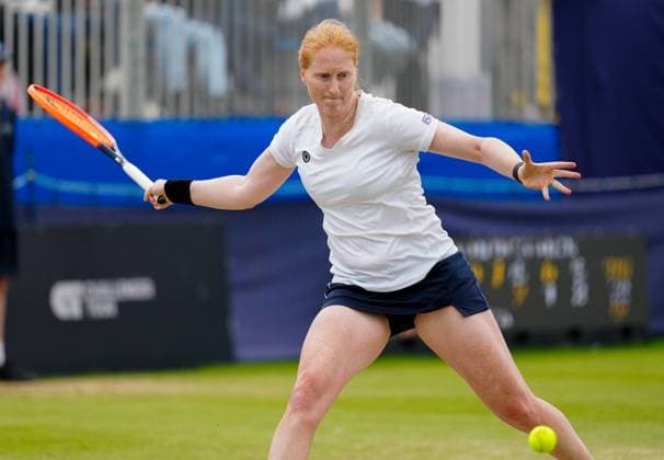 Winner Alison Van Uytvanck from Belgium Lexus Surbiton Trophy, Day 7, Tennis, Surbiton Racket & Fitness Club, London, UK - 09 June 2024  Copyright: xDavexShopland Shutterstockx 14526576au
