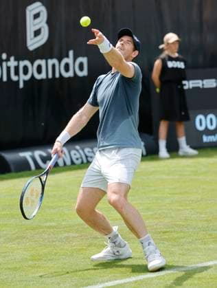 09 06 2024, Boss Open 2024, ATP Tour 250, TC Weissenhof Stuttgart, Tennis, Sport, in the picture Andy Murray GBR