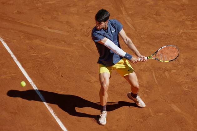 Carlos Alcaraz ESP , Mens Singles, Final, Final Tennis French Open 2024 Roland Garros Paris France June 9, 2024 Copyright: xJuergenxHasenkopfx