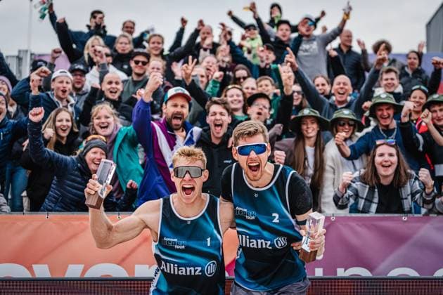 Beach volleyball, men, German Beach Tour in Bremen