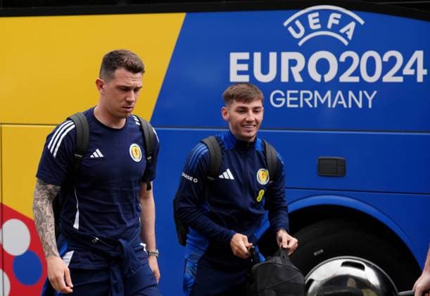 EURO 2024, Scotland national team, arrival at the team quarters in Garmisch-Partenkirchen