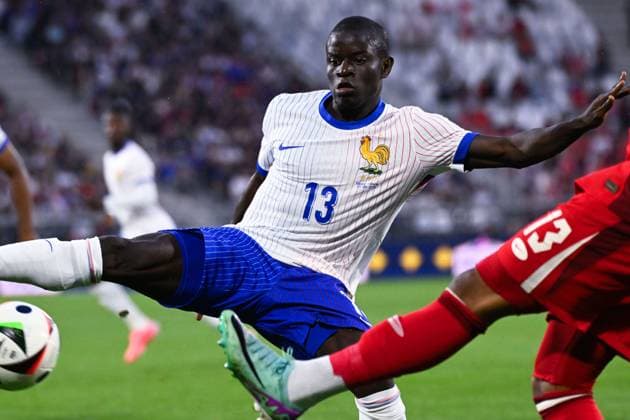 N Golo Kante ( 13 - France ) during the Friendly match between France and Canada at Matmut Atlantique on June 09, 2024 in Bordeaux, France. ( Photo by federico pestellini panoramic ) - FOOTBALL : France vs Canada - Bordeaux - 09 06 2024 FedericoPestellini Panoramic 