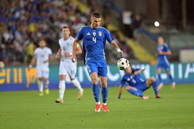 Foto IPP Roberto Ramaccia Empoli 9 6 2024 Amichevole di Calcio Italia vs Bosnia Nella foto Alessandro Buongiorno Italy Photo Press - World Copyright Empoli italy Italia ITALY  Copyright: xR4924_italyphotopressx