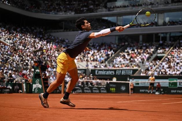 2024 Roland Garros Mens Single Final Carlos Alcaraz ESP vs Alexander Zverev GER