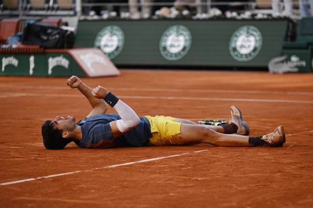 2024 Roland Garros Mens Single Final Carlos Alcaraz ESP vs Alexander Zverev GER