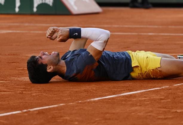 2024 Roland Garros Mens Single Final Carlos Alcaraz ESP vs Alexander Zverev GER