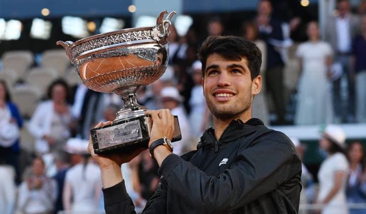 2024 Roland Garros Mens Single Final Carlos Alcaraz ESP vs Alexander Zverev GER