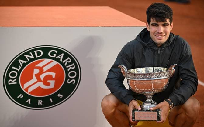 2024 Roland Garros Mens Single Final Carlos Alcaraz ESP vs Alexander Zverev GER