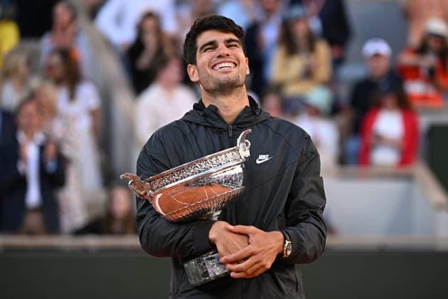 2024 Roland Garros Mens Single Final Carlos Alcaraz ESP vs Alexander Zverev GER