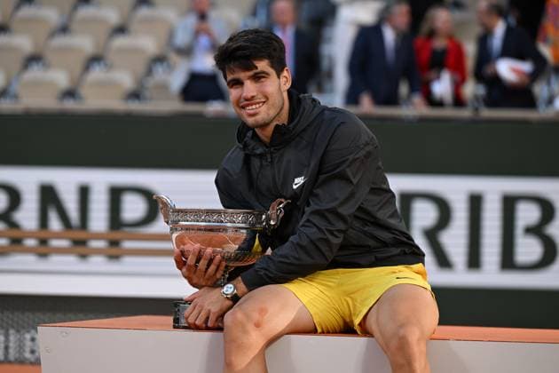 2024 Roland Garros Mens Single Final Carlos Alcaraz ESP vs Alexander Zverev GER