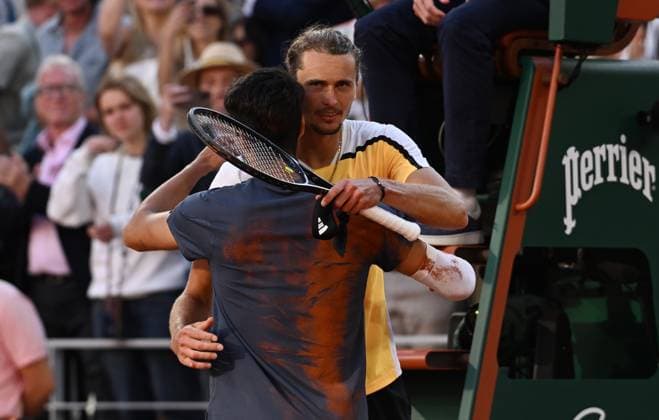 2024 Roland Garros Mens Single Final Carlos Alcaraz ESP vs Alexander Zverev GER