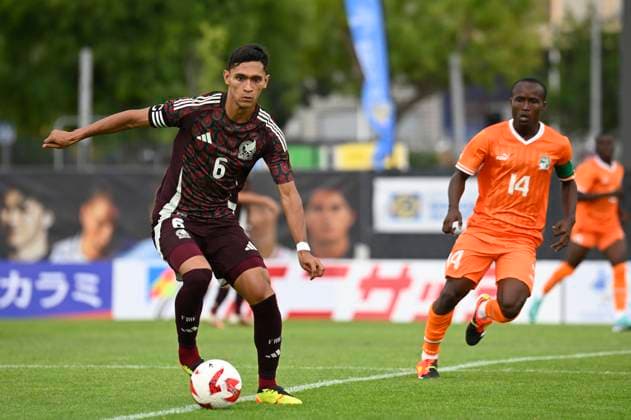 CÃ te d Ivoire Vs Mexique Fidel Ambriz (Mexique) FOOTBALL : Festival International Espoirs - Tournoi Maurice Revello - 09 06 2024 WilliamCannarella Panoramic 