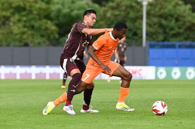 Football, Ivory Coast - Mexico