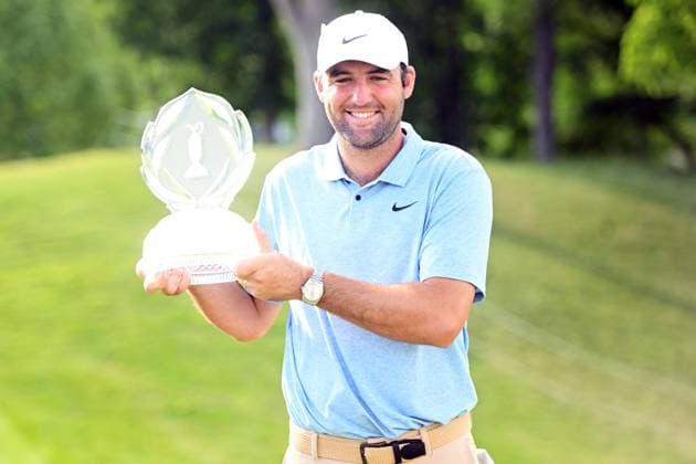 Golf, PGA, Scottie Scheffler wins the Memorial Tournament in Dublin, Ohio