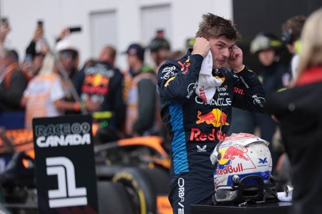Circuit Gilles-Villeneuve 1 Max Verstappen (ndl) Oracle Red Bull Racing (aut) Red Bull RB20 Honda RBPT, during the 2024 Formula 1 Canadian Grand Prix, 9th round of the 2024 Formula 1 World Championship, WM, Weltmeisterschaft from June 7 to 9, 2024 at the Gilles Villeneuve Circuit in Montreal. (Philippe Nanchino SPP) Copyright: xPhilippexNanchinox xSPPx spp-en-EuSpIm-PN4_F1_Canada_09Jun2024_MT071