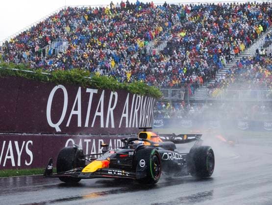 June 9, 2024, Montreal, Canada: Red Bull Racing driver MAX VERSTAPPEN, of the Netherlands, drives through the Senna corner at the Canadian Grand Prix in Montreal. F1 2024: Canadian Grand Prix: Verstappen Wins  - ZUMAc35_ 20240609_zaf_c35_061 Copyright: xRyanxRemiorzx