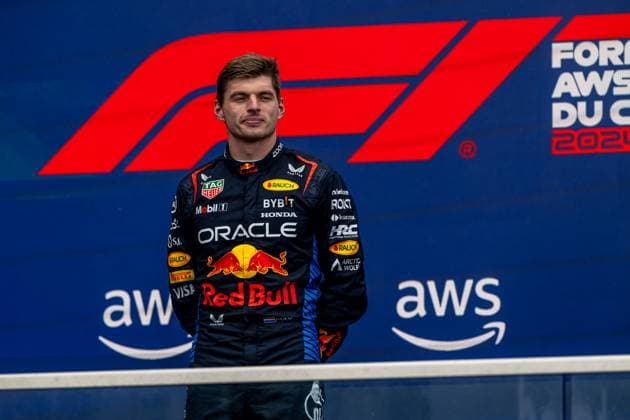 MONTREAL, CANADA: Max Verstappen, racing for the Red Bull Racing team during the 2024 Formula 1 Canadian Grand Prix at the Circuit Gilles Villeneuve in Montreal, Canada