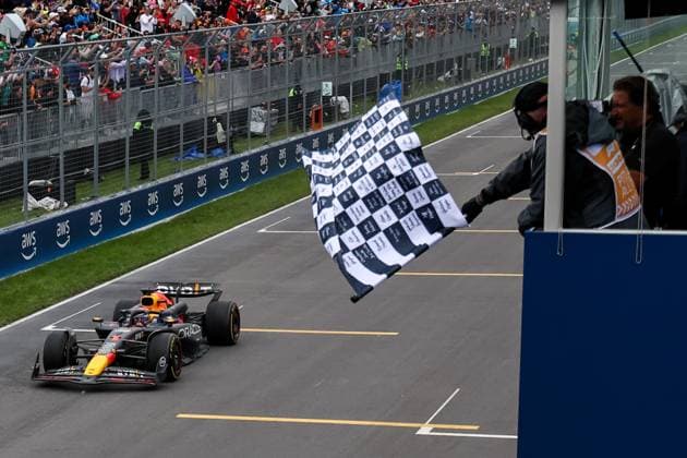 (240610) -- MONTREAL, June 10, 2024 -- Red Bull Racing s Dutch driver Max Verstappen competes during the 2024 Canada Formula One Grand Prix race at Circuit Gilles-Villeneuve in Montreal, Canada, June 9, 2024. (Photo by Xinhua) (SP) CANADA-MONTREAL-F1-GRAND PRIX QianxJun 