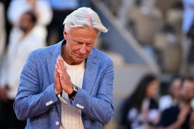 Roland-Garros tournament Open Tennis. Internationaux de tennis de Roland-Garros. Match. Finale Homme. Internationnaux de France de tennis de Roland Garros 2024 - Finale Hommes - Bjorn Borg 306065 2024-06-09 France  Copyright: xLionelxGuericolas MPPx 0536058392st