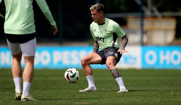Republic of Ireland Squad Training, Estadio de Sao Miguel, Azores, Portugal 10 6 2024 Sammie Szmodics Sammie Szmodics 10 6 2024  Copyright: x INPHO RyanxByrnex RB1_8688