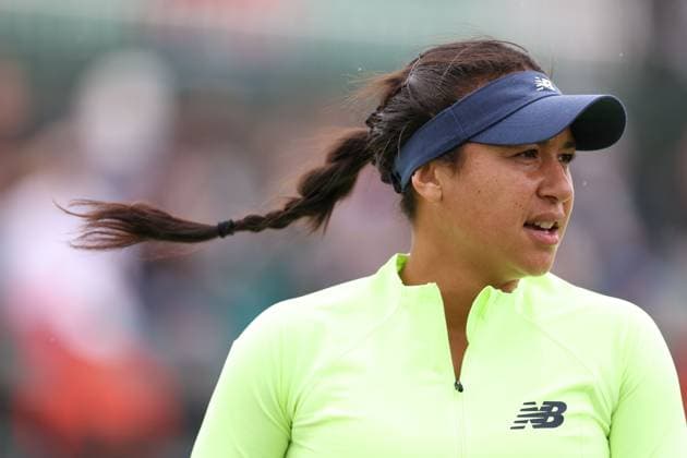 Heather Watson during her 1st round match on Centre Court against Kayla Day. Rothesay Open Nottingham, Day 1, Tennis, Lexus Nottingham Tennis Centre, Nottingham, UK - 10 June 2024  Copyright: xRyanxBrowne Shutterstockx 14523726k
