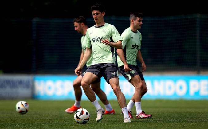 Republic of Ireland Squad Training, Estadio de Sao Miguel, Azores, Portugal 10 6 2024 Callum O™Dowda Callum O™Dowda 10 6 2024  Copyright: x INPHO RyanxByrnex RB1_8850