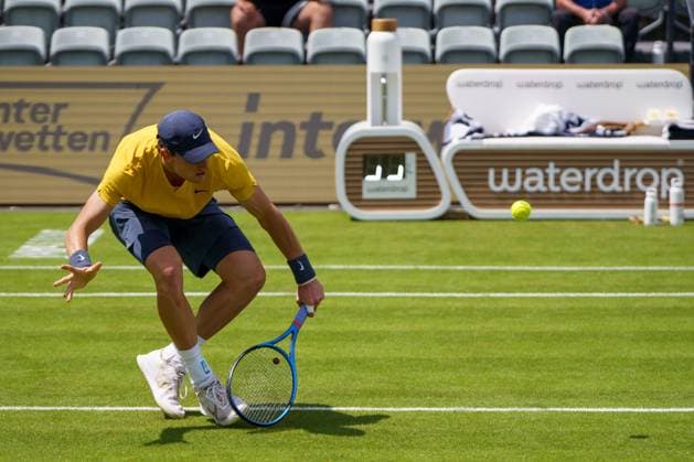 BOSS Open ATP 250 2024 Stuttgart, 10 06 2024 Jack Draper GBR, Great Britain First round BOSS Open 2024, ATP 250, TC Weissenhof grounds on 10 06 2024, Stuttgart Copyright: xBEAUTIFULxSPORTSx Pajonkx