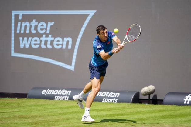 BOSS Open ATP 250 2024 Stuttgart, 10 06 2024 Sebastian Ofner AUT, Austria First round BOSS Open 2024, ATP 250, TC Weissenhof grounds on 10 06 2024, Stuttgart Copyright: xBEAUTIFULxSPORTSx Pajonkx