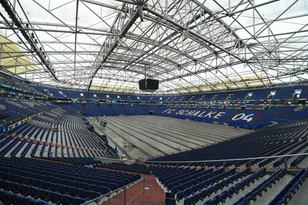 UEFA EURO 2024 Stadium Open Media Days on 10 06 2024 in the Arena AufSchalke in Gelsenkirchen Interior view Arena AufSchalke xRx
