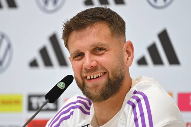 Niclas FUELLKRUG GER , single picture,cropped single motif,portrait,portrait,portrait press conference, German national football team,training camp in Herzogenaurach on 10 06 2024