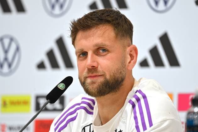 Niclas FUELLKRUG GER , single picture,cropped single motif,portrait,portrait,portrait press conference, German national football team,training camp in Herzogenaurach on 10 06 2024