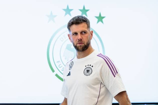 Training camp preparation UEFA EURO 2024 Germany 10 06 2024 Niclas Füllkrug Germany, 9 Training camp preparation UEFA EURO 2024 Germany Press conference HerzoBase, Herzogenaurach on 10 06 2024 Copyright: xBEAUTIFULxSPORTS Wunderlx