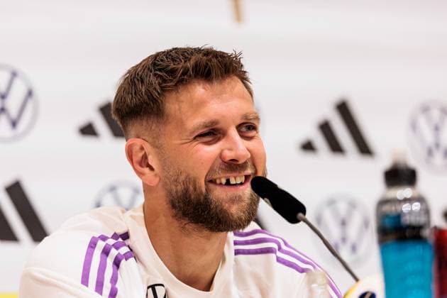 Training camp preparation UEFA EURO 2024 Germany 10 06 2024 Niclas Füllkrug Germany, 9 Training camp preparation UEFA EURO 2024 Germany Press conference HerzoBase, Herzogenaurach on 10 06 2024 Copyright: xBEAUTIFULxSPORTS Wunderlx