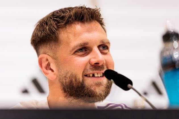 Training camp preparation UEFA EURO 2024 Germany 10 06 2024 Niclas Füllkrug Germany, 9 Training camp preparation UEFA EURO 2024 Germany Press conference HerzoBase, Herzogenaurach on 10 06 2024 Copyright: xBEAUTIFULxSPORTS Wunderlx