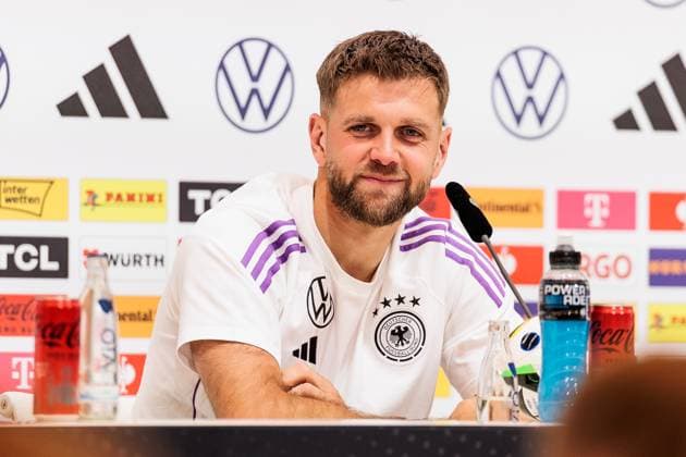 Training camp preparation UEFA EURO 2024 Germany 10 06 2024 Niclas Füllkrug Germany, 9 smiles Training camp preparation UEFA EURO 2024 Germany Press conference HerzoBase, Herzogenaurach on 10 06 2024 Copyright: xBEAUTIFULxSPORTS Wunderlx