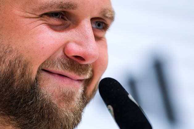 Niclas Fuellkrug Germany, 09 laughing, GER, DFB, Press Conference, Football Mens National Team Germany, UEFA European Football Championship 2024, Herzogenaurach 10 06 2024 GER, DFB, Press Conference, Football Mens National Team Germany, UEFA European Football Championship 2024, Herzogenaurach 10 06 2024 Herzogenaurach Copyright: xEibner-Pressefoto FlorianxWieganx EP_FWD