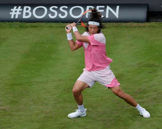 10 06 2024, Boss Open 2024, ATP Tour 250, TC Weissenhof Stuttgart, Tennis, Sport, in the picture Zhizhen Zhang CHN