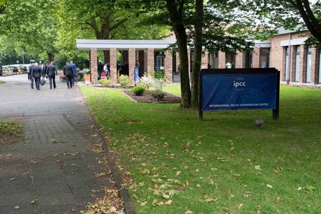 The IPCC in Neuss, exterior view Opening of the IPCC International Police cooperation Center for the UEFA European Football Championship 2024, , Neuss, on 10 06 2024 Â