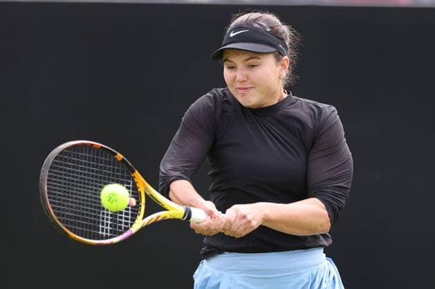 Kayla Day during her 1st round match on Centre Court against Heather Watson Rothesay Open Nottingham, Day 1, Tennis, Lexus Nottingham Tennis Centre, Nottingham, UK - 10 June 2024  Copyright: xRyanxBrowne Shutterstockx 14523726by