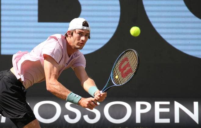 10 06 2024, Germany, Stuttgart, Tennis Boss Open 2024, Henri SQUIRE GER