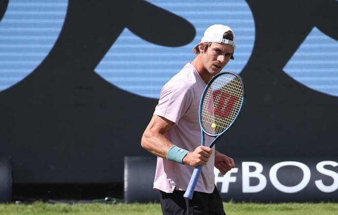10.06.2024, Deutschland, Stuttgart, Tennis Boss Open 2024, Henri SQUIRE (GER)