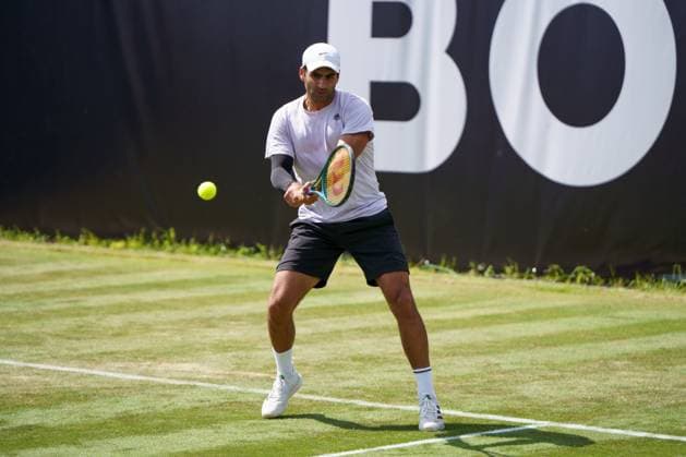 BOSS Open ATP 250 2024 Stuttgart, 10 06 2024 Benjamin Hassan DEU, Germany First round of BOSS Open 2024, ATP 250, TC Weissenhof on 10 06 2024, Stuttgart Copyright: xBEAUTIFULxSPORTSx Pajonkx