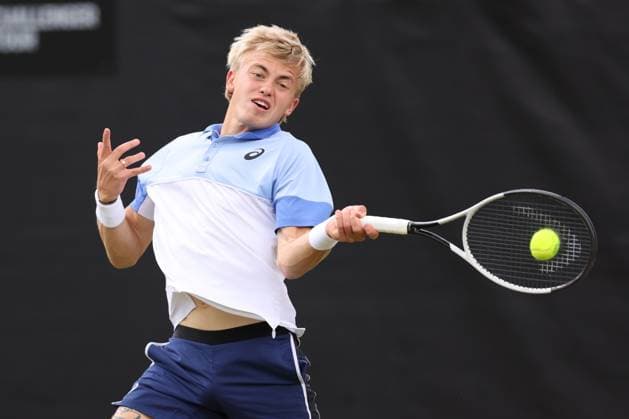 Felix Gill Rothesay Open Nottingham, Day 1, Tennis, Lexus Nottingham Tennis Centre, Nottingham, UK - 10 June 2024  Copyright: xRyanxBrowne Shutterstockx 14523726ei