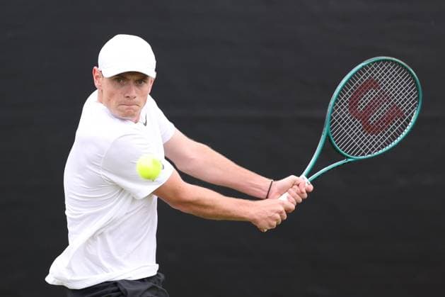 Jack Pinninghton Jones. Rothesay Open Nottingham, Day 1, Tennis, Lexus Nottingham Tennis Centre, Nottingham, UK - 10 June 2024  Copyright: xRyanxBrowne Shutterstockx 14523726ek