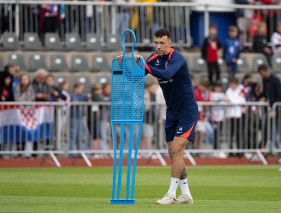 Football, Men, Season 2023 2024, European Championship 2024 in Germany, Training Croatia at Volksparkstadion in Neuruppin, Ivan Perisic Croatia , 10 06 2024, Copyright: xMatthiasxKochx