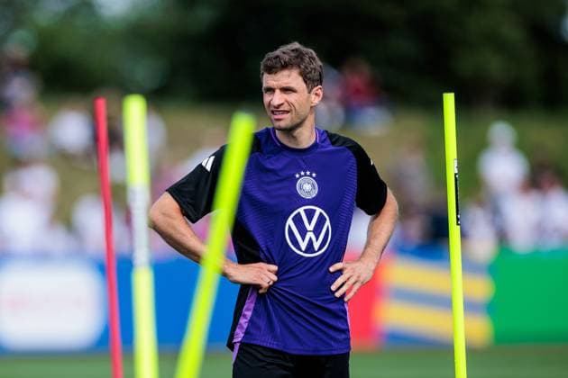 Training camp preparation UEFA EURO 2024 Germany 10 06 2024 Thomas Müller Germany, 13 Training camp preparation UEFA EURO 2024 Germany Public training Adi Dassler Stadium, Herzogenaurach on 10 06 2024 Copyright: xBEAUTIFULxSPORTS Wunderlx