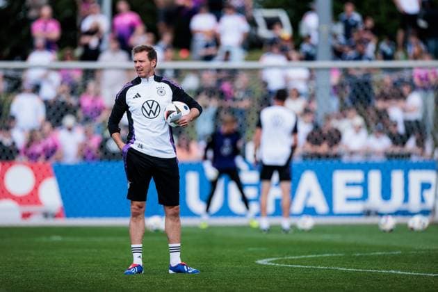Training camp preparation UEFA EURO 2024 Germany 10 06 2024 Julian Nagelsmann Coach Germany Training camp preparation UEFA EURO 2024 Germany Public training Adi Dassler Stadium, Herzogenaurach on 10 06 2024 Copyright: xBEAUTIFULxSPORTS Wunderlx