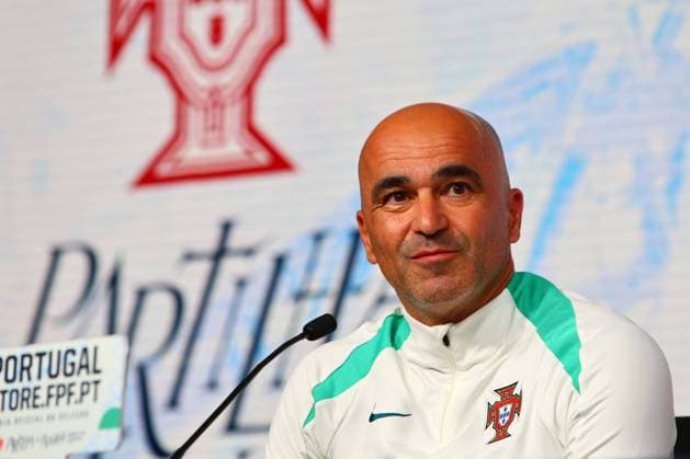 Portugal Lisbon , Football national team, Selecao,10 06 2024 , Press conference for the friendly match Portugal Ireland , Preparatory match for the European Championship 2024 , Coach Roberto Martinez Portugal Copyright: FernandoxSoares