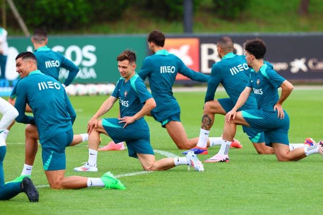 Portugal national football team, Selecao, 10 06 2024, Portugal Ireland friendly training ,2024 European Championship pre-season match , Cristiano Ronaldo Portugal , CR7 ,Francisco Conceicao Portugal , Vitinha Portugal Copyright: FernandoxSoares